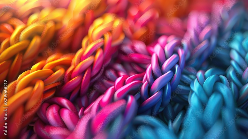 Poster abstract background that mimics a knitted texture with wool like appearance