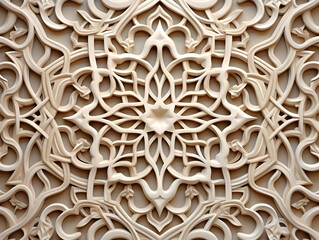 Islamic background with crescent and lantern, Ramadan and Eid Background, Islamic traditional ornamental photo and background, Muslim holiday Design