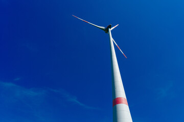 Windpark in Rheinhessen, Rheinland-Pfalz