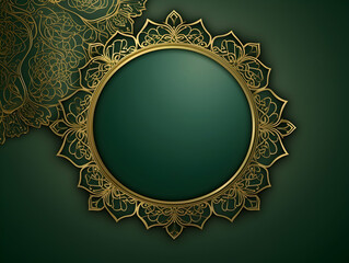 Islamic background with crescent and lantern, Ramadan and Eid Background, Islamic traditional ornamental photo and background, Muslim holiday Design