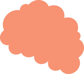 brain. World Brain Day,illustration on transparent, png. July 22 . Medicine human health