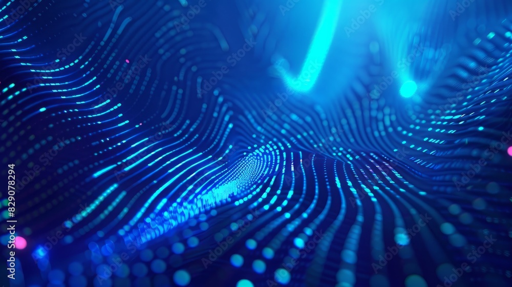 Poster biometric fingerprint: ensuring secure access through digital code. cybersecurity illustrated with v