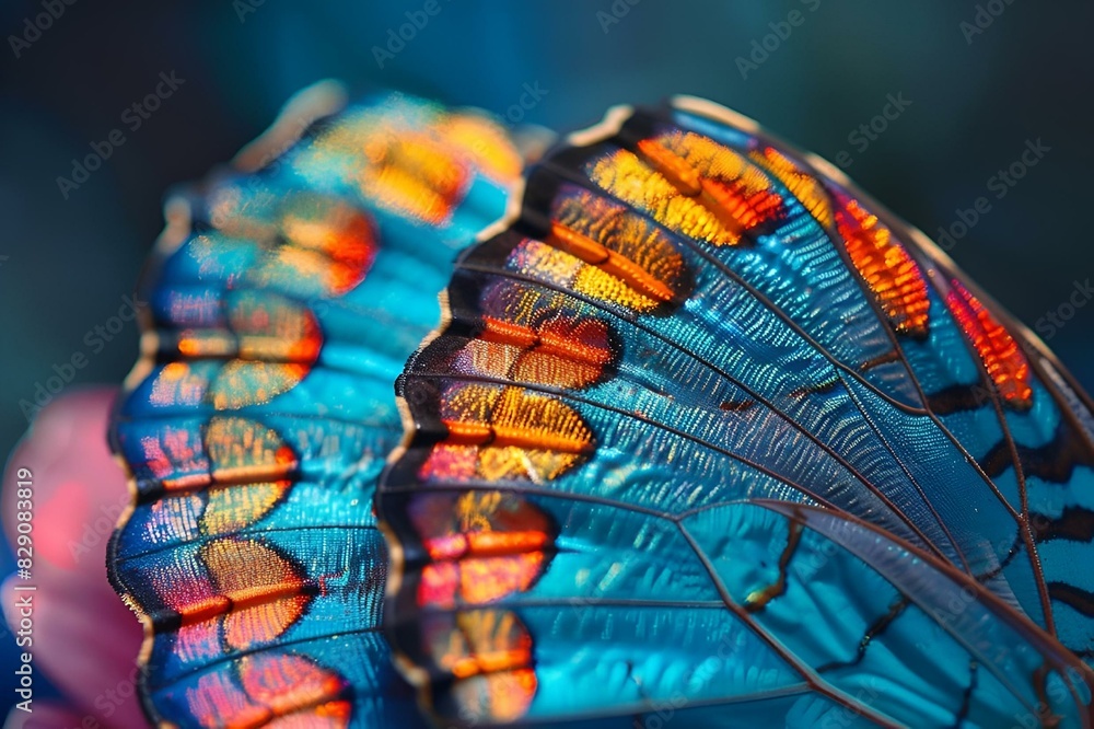 Canvas Prints there is a butterfly that is sitting on someone's hand