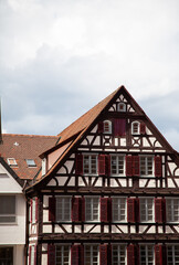 old house with roof