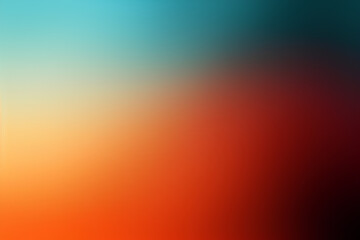Teal orange black color gradient background, grainy texture effect, poster banner landing page backdrop design
