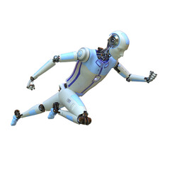 ロボット　3DCGレンダリング