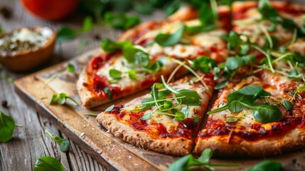 Microgreen Vegan Pizza Recipe