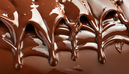 A poster for world chocolate day with chocolates in the background