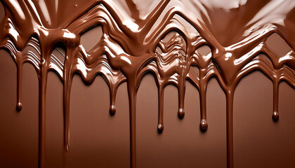 A poster for world chocolate day with chocolates in the background