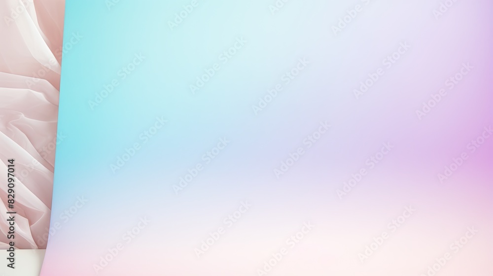 Poster a mesmerizing pastel ombre background with a gradient blur and glassmorphism effect
