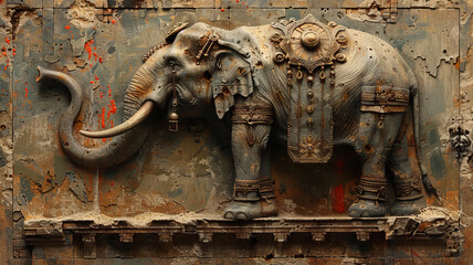 the famous story of the elephant ans six blind ment. each blind man touches a different part of the elephant's body,generative ai