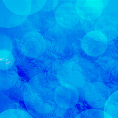 Blue bokeh background for banners, posters, Ad, events, celebration and various design works