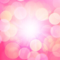 Pink bokeh background for banners, posters, Ad, events, celebration and various design works