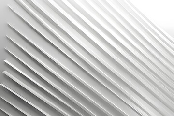 Obraz premium Detailed white wall lines