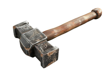 Industrial Hammer Graphic Isolated on Transparent Background