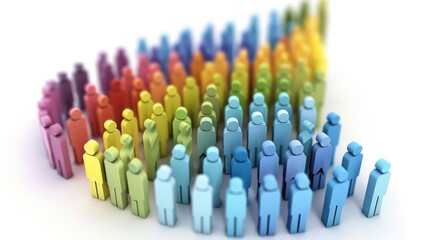 A bell curve showing the distribution of income levels a a countrys population.