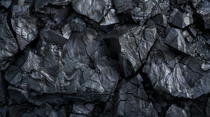Black coal texture mining resources wallpaper background