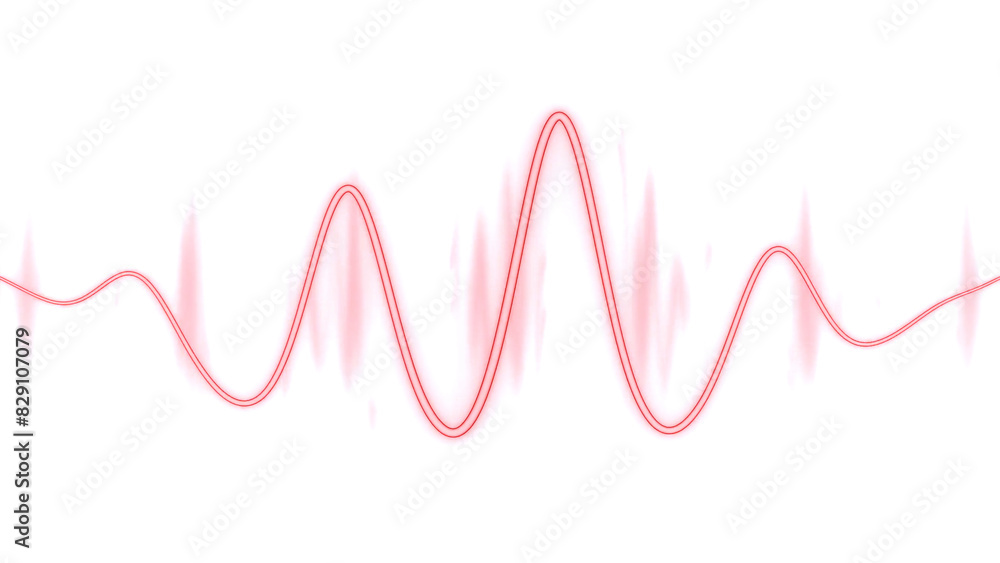 Poster abstract background of neon high-tech waveform. design. audio spectrum simulation.