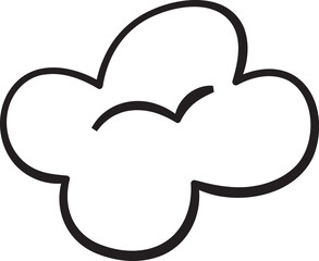 Sky Cloud Doodle