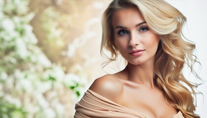 Naklejka premium portrait of a woman