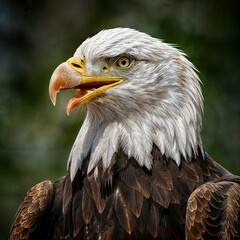 Obraz premium american bald eagle