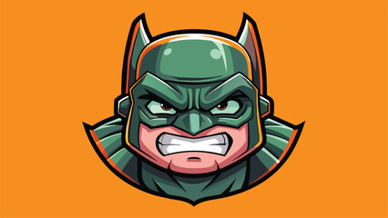 bat face emoji, illustrationbackground