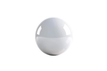 Mystical Levitating Sphere Isolated on Transparent Background