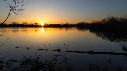 Watkins Lake Sunset