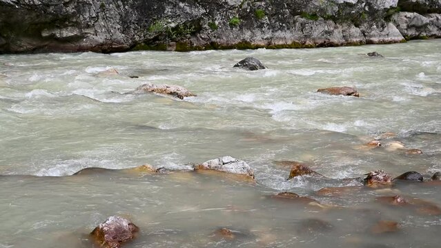 Canyon of river Rugova is longest and deepest canyon in Europe. Rugova Gorge, Peje, Kosovo. 