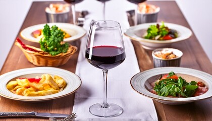 dinner at the restaurant