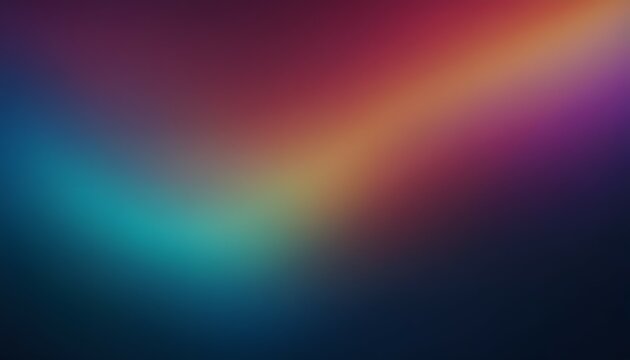 Abstract blurred grainy gradient background dark colors with dynamic effect