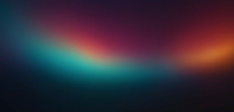 Abstract blurred grainy gradient background dark colors with dynamic effect