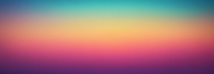 Obraz premium Abstract blurred grainy gradient background texture. Colorful digital grain soft noise effect pattern. Lo-fi multicolor vintage retro. Relaxed rainbow wallpaper