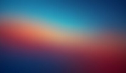Naklejka premium Blue and red grainy gradient blur background wallpaper