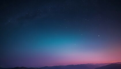Fototapeta premium Blurred gradient background with stars and beautiful colours environment