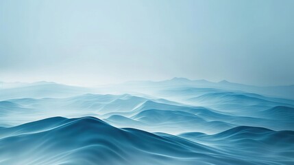 Abstract blue background with smooth gradients and subtle textures for a calming effect