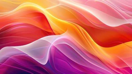 Fototapeta premium Abstract colorful wave background with intricate wave patterns and vibrant color blends