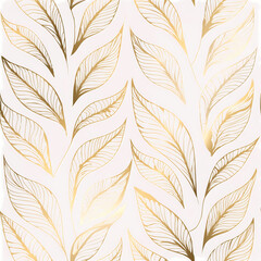 Golden, elegant, seamless pattern luxury lines, rich 