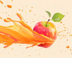 Picture of a apple fruit