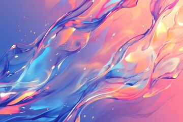 Obraz premium Abstract liquid motion for graphic design