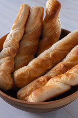 美味しそう皿の上のパン