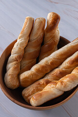 美味しそう皿の上のパン