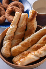 美味しそう皿の上のパン