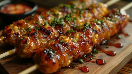 Corn Dog Tales: Capturing the Essence of National Corn Dog Day at the Street Café