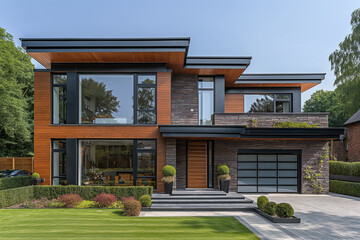 おしゃれでモダンな新築一戸建て住宅