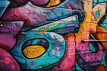 graffiti on the wall