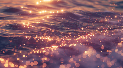 manifest background wallpaper, sparkles on the sea, fairycore, whimsical and dreamlike, stimwave