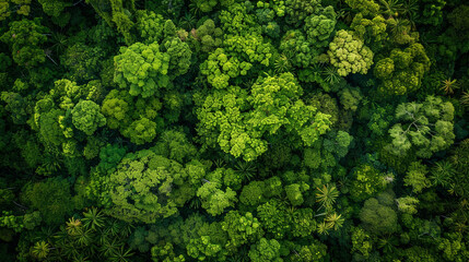 Naklejka premium World Rainforest Day, helps absorb and store carbon, circulates oxygen gas