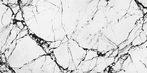 Obraz premium Marble pattern, Abstract black and white marble motif surface, wallpaper background. 