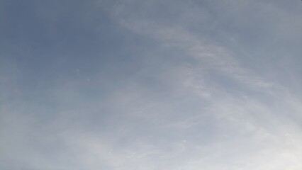 blue sky with clouds